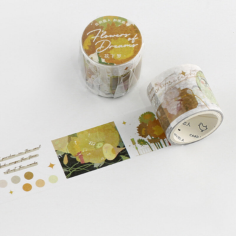 Flowers of Dreams Washi Tape