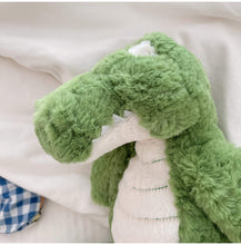 Load image into Gallery viewer, GREEN CROCODILE PLUSH TOY
