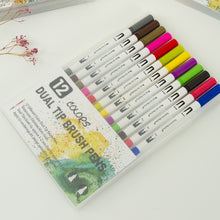 Load image into Gallery viewer, Dual Tip Brush Pen Set - Stationery &amp; More
