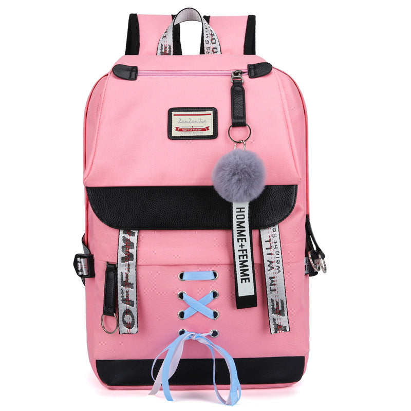 Stylish Large Capacity School Backpack
