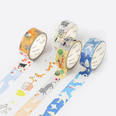 Lovely Animal Washi Tape Set
