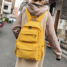 Load image into Gallery viewer, Korean Style School Backpack
