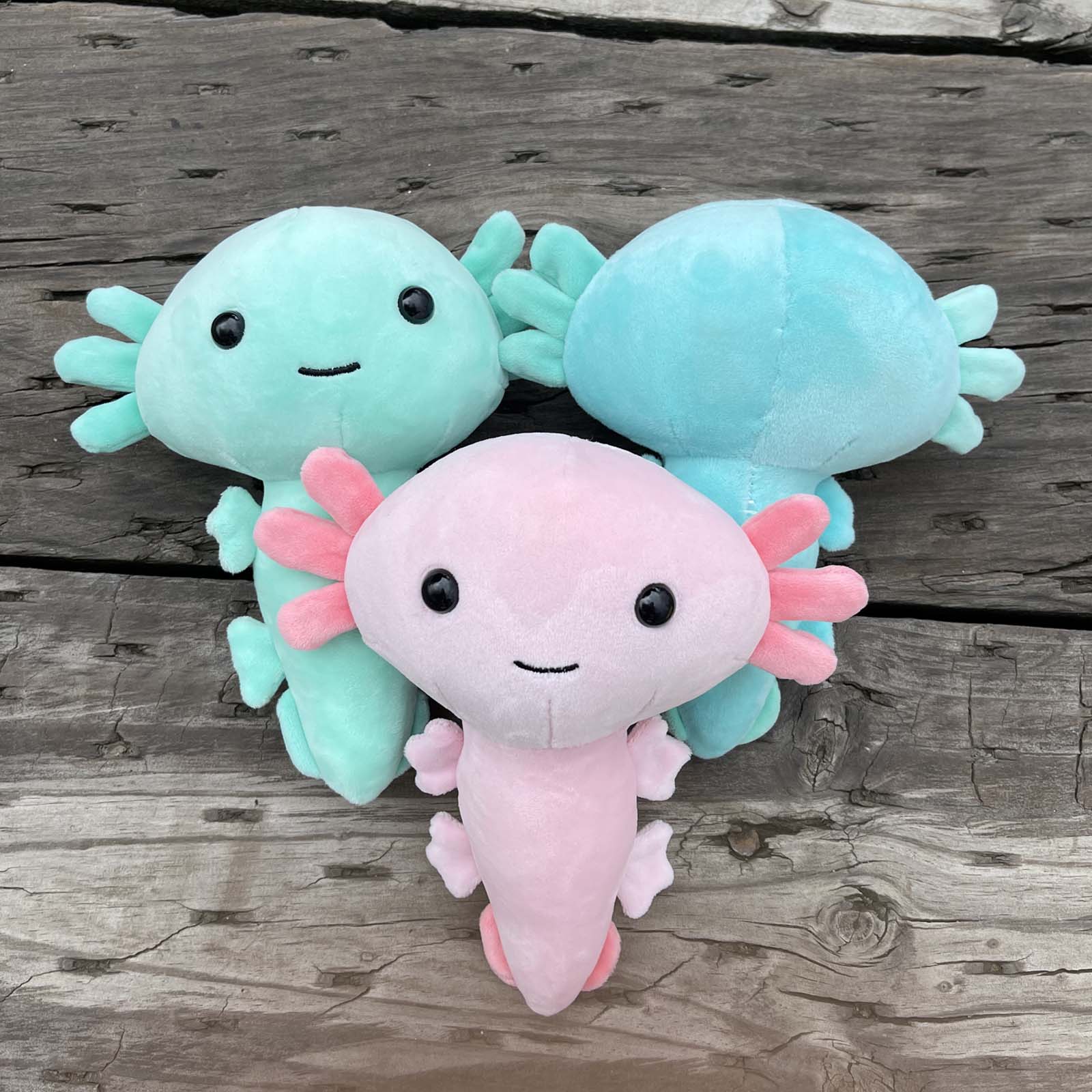 Cute Axolotl Plush Toy – StationeryMore