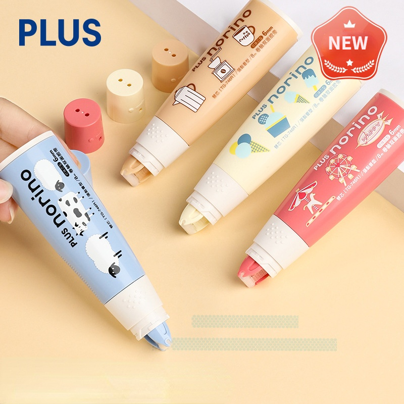 Plus Norino Glue Tape Roller With One Refill