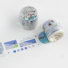 Load image into Gallery viewer, Dancing Clouds Journal Washi Tape
