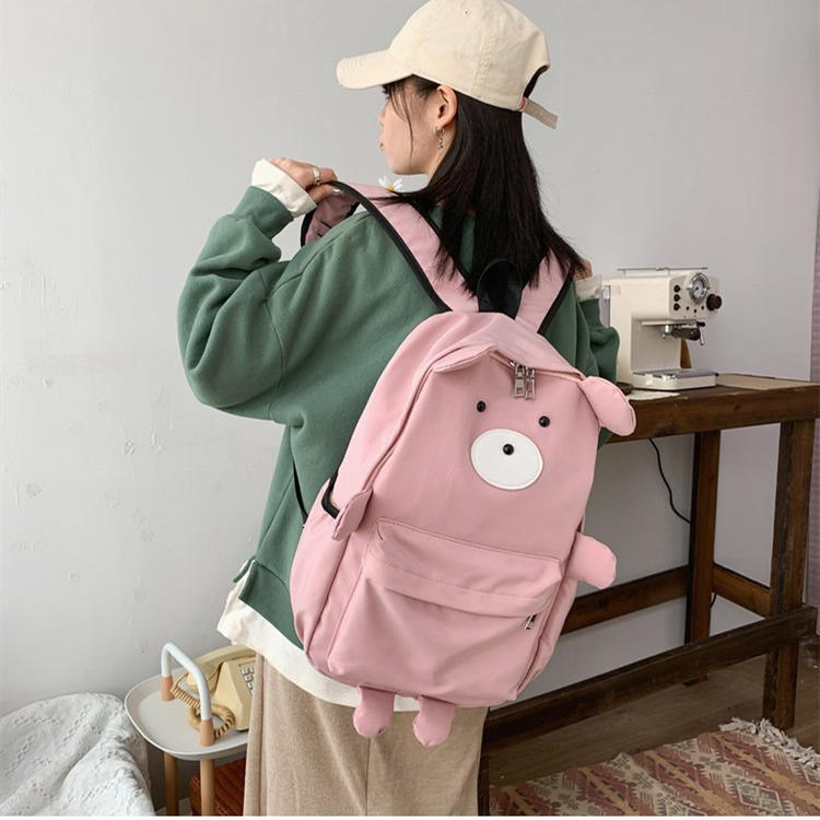 Kawaii Cartoon Student Shoulder Backpack Bag