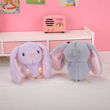 Load image into Gallery viewer, Cute Bunny Plush Keychain

