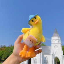 Load image into Gallery viewer, Cute Duck Plush Keychain
