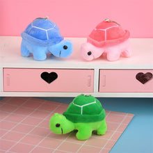 Load image into Gallery viewer, Cute Turtle Plush Keychain
