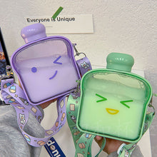 Load image into Gallery viewer, Kawaii Emoji Water Bottle With Strap
