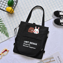 Load image into Gallery viewer, Kawaii Friends Canvas Tote Bag
