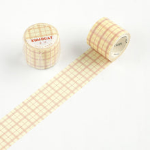 Load image into Gallery viewer, Pastel Gird Basic Washi Tape
