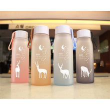 Load image into Gallery viewer, Frosted Winter Skies &amp; Deer Bottles - 550 ml
