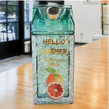 Load image into Gallery viewer, Hello Summer Straw Water Bottles - 400 ml
