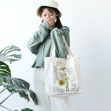 Load image into Gallery viewer, Blooming Flower Tote Bag
