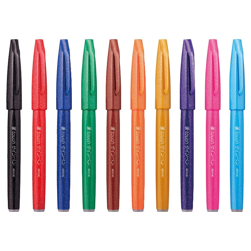 PENTEL Touch Calligraphy Brush Pen Set - Stationery & More