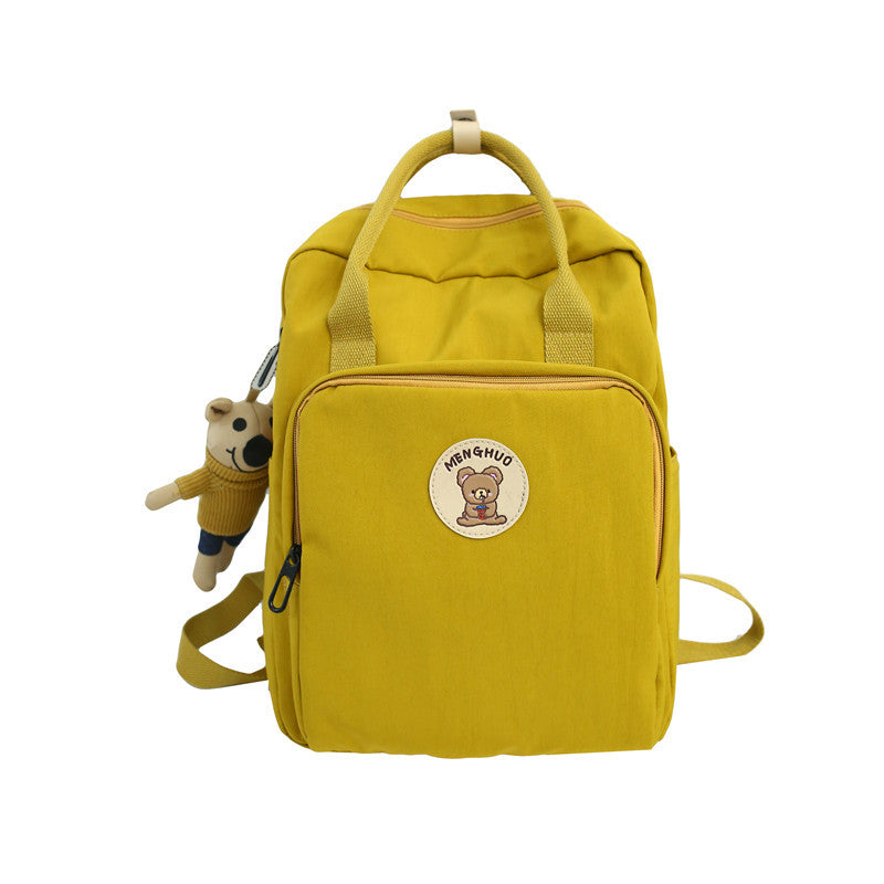 Cute Bear School Backpack