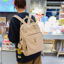 Load image into Gallery viewer, Cute Bear School Backpack
