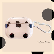Load image into Gallery viewer, Black Dot Airpod Case - Stationery &amp; More
