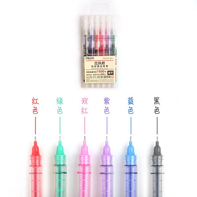 Straight Liquid Colored Gel Ink Pen - Stationery & More