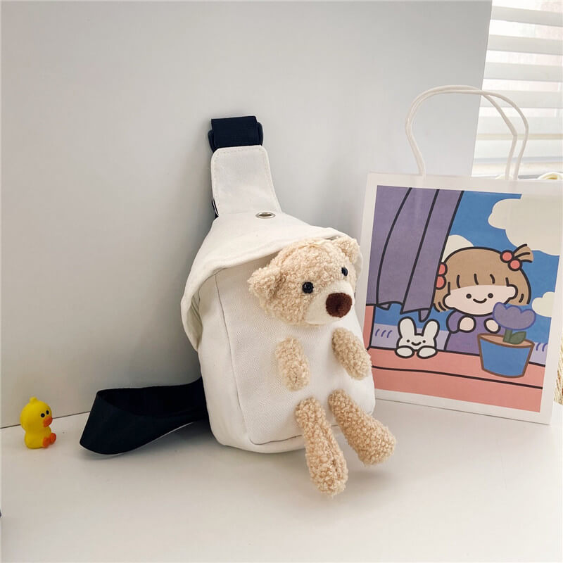 New Fashion Cartoon Bear Shoulder Bag for Children