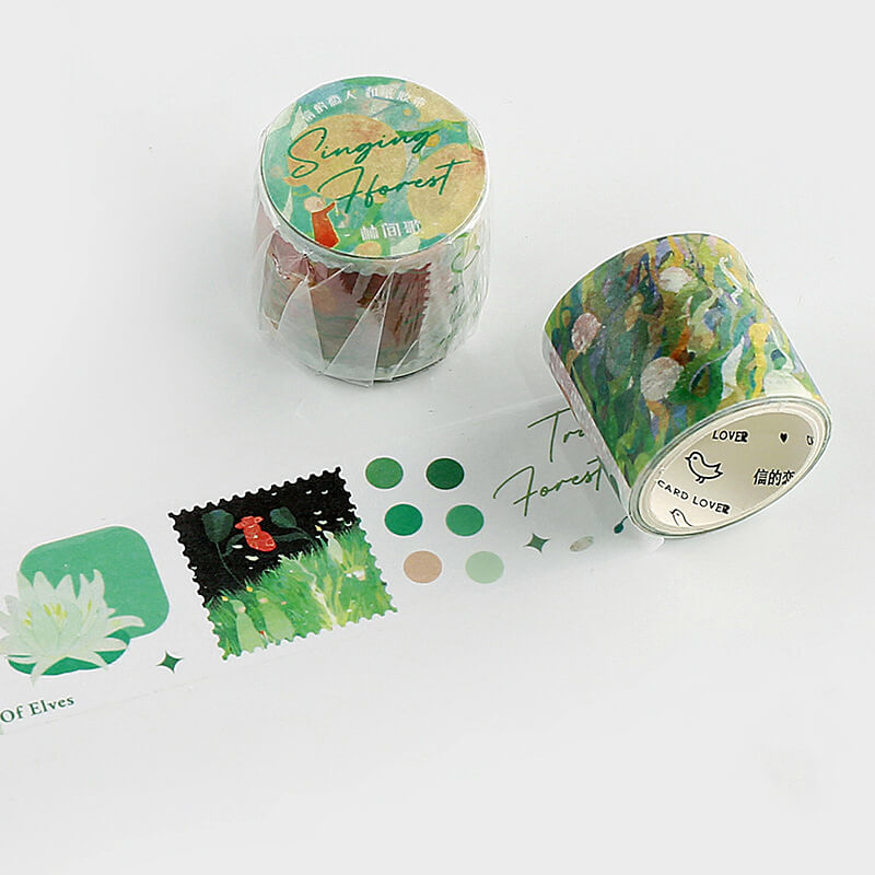 Singing Forest Journal Washi Tape