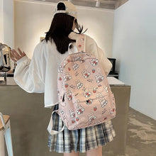 Load image into Gallery viewer, 19 Inch Cartoon Color Printing School Girly Girl Student Travel Bag
