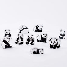 Load image into Gallery viewer, Cute Panda Sticker, 2 Packs
