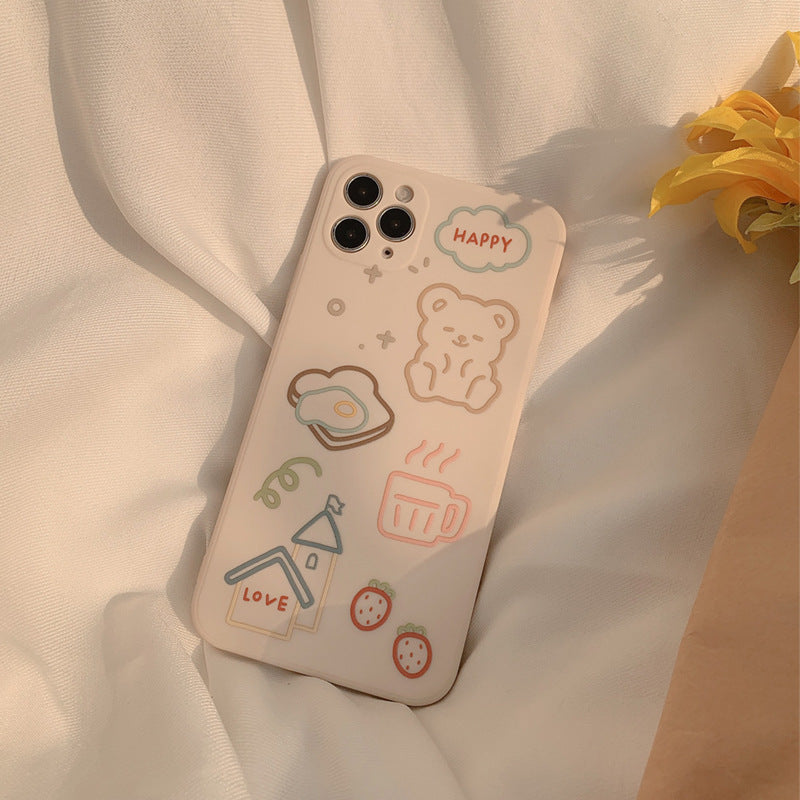 Bear Bread Phone Case - Stationery & More
