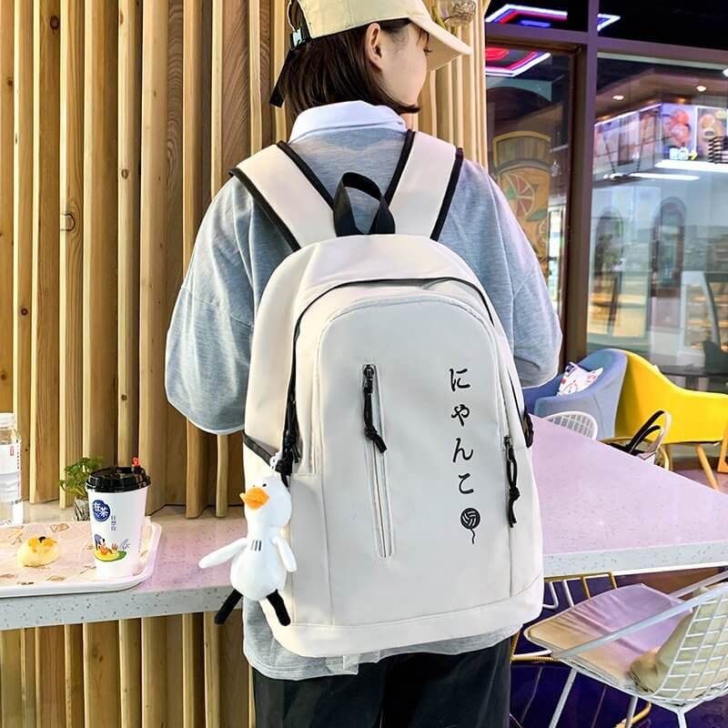 Ins Simple style School Travel Backpack Bag