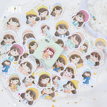Load image into Gallery viewer, Kawaii Girl Sticker, 2 Packs - Stationery &amp; More
