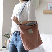 Load image into Gallery viewer, Pastel Life Canvas Tote Bag
