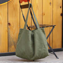 Load image into Gallery viewer, Large Cord Hobo Tote Bag
