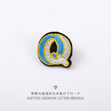 Load image into Gallery viewer, A-Z Alphabet Enamel Decorative Pin
