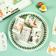Load image into Gallery viewer, Adorable Cat Washi Tape Set

