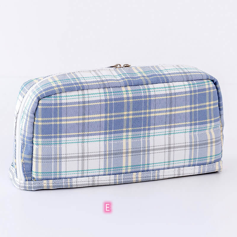 Aesthetic Grid Pencil Case – StationeryMore