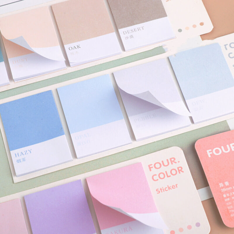 Aesthetic Pantone Color Sticky Note