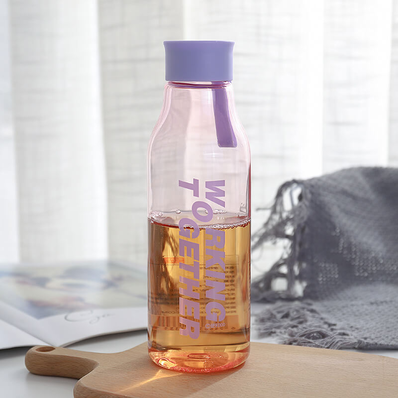 Aesthetic Plastic Juice Bottle - 520ml