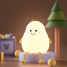 Load image into Gallery viewer, Carton Pear Night Light with Legs
