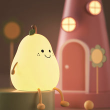 Load image into Gallery viewer, Carton Pear Night Light with Legs
