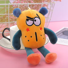 Load image into Gallery viewer, Cartoon Monster Plush Keychain

