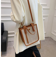 Load image into Gallery viewer, Contrast Trim Crossbody Shoulder Square Bag
