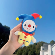 Load image into Gallery viewer, Cute Clown Plush Keychain

