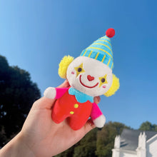 Load image into Gallery viewer, Cute Clown Plush Keychain
