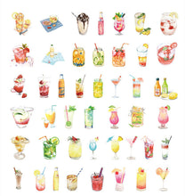 Load image into Gallery viewer, Cute Drink Collection Journal Sticker, 2 Packs
