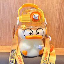 Load image into Gallery viewer, Cute Duck Kid Travel Water Bottle - 1.2L
