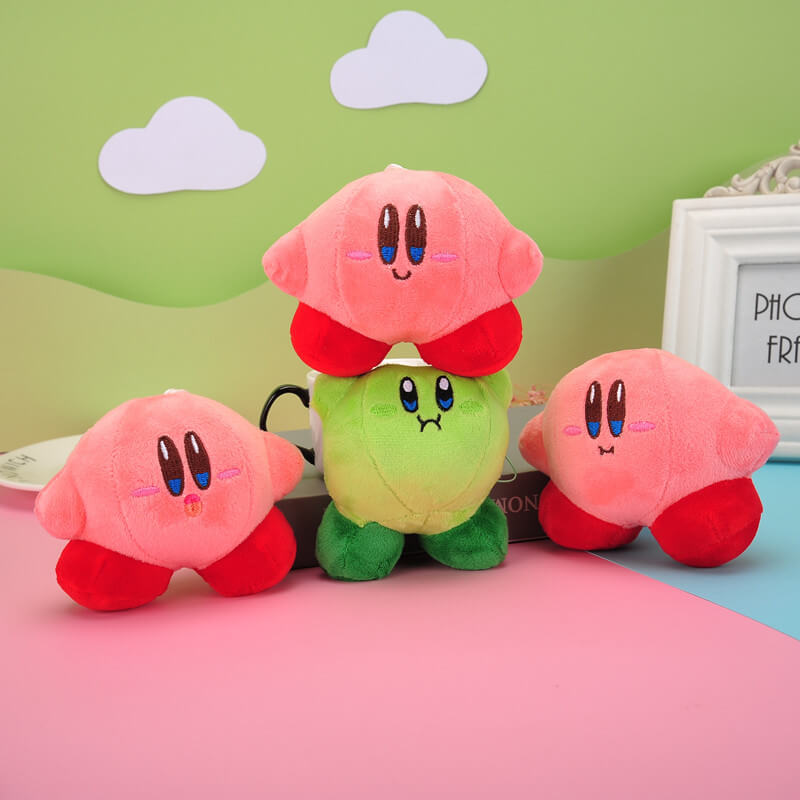 Cute Kirby Plush Keychain
