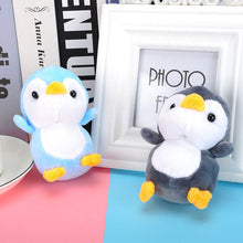 Load image into Gallery viewer, Cute Penguin Plush Keychain
