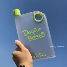 Load image into Gallery viewer, Do Your Best Notebook Portable Bottle - 420ml
