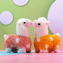 Load image into Gallery viewer, Dot Sheep Plush Keychain
